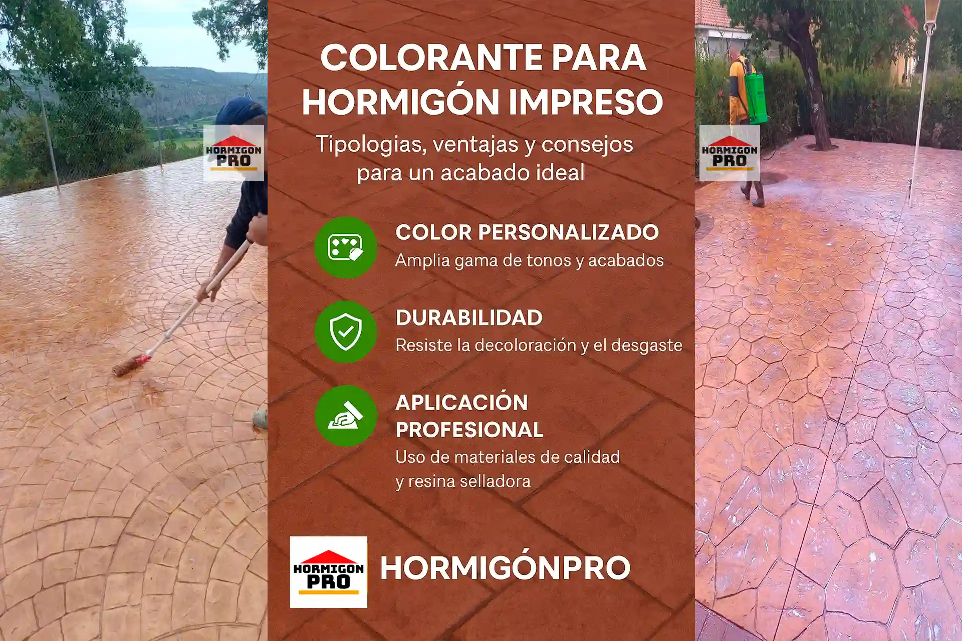 Colorante para Hormigón Impreso: Tipos, Usos y Consejos para un Acabado Perfecto
